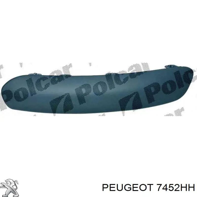 Молдинг переднього бампера, лівий Peugeot/Citroen 7452HH ціна, від 33.24 USD