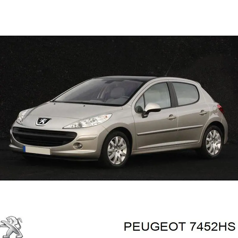 Накладка бампера переднього, ліва Peugeot/Citroen 7452HQ ціна, від 7.68 USD