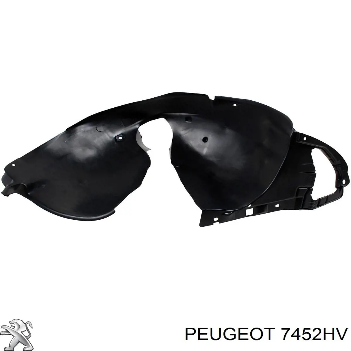 Накладка бампера переднього Peugeot/Citroen 7452HV