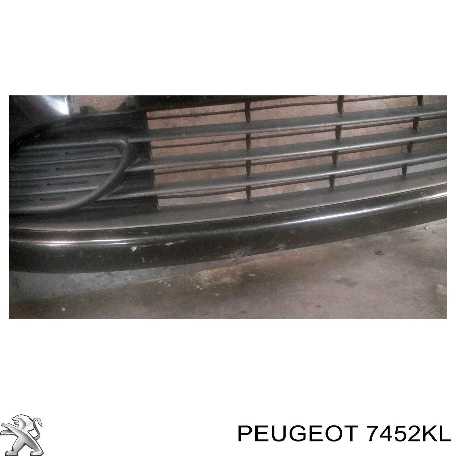 Накладка бампера переднього Peugeot/Citroen 7452KL ціна, від 55.96 USD