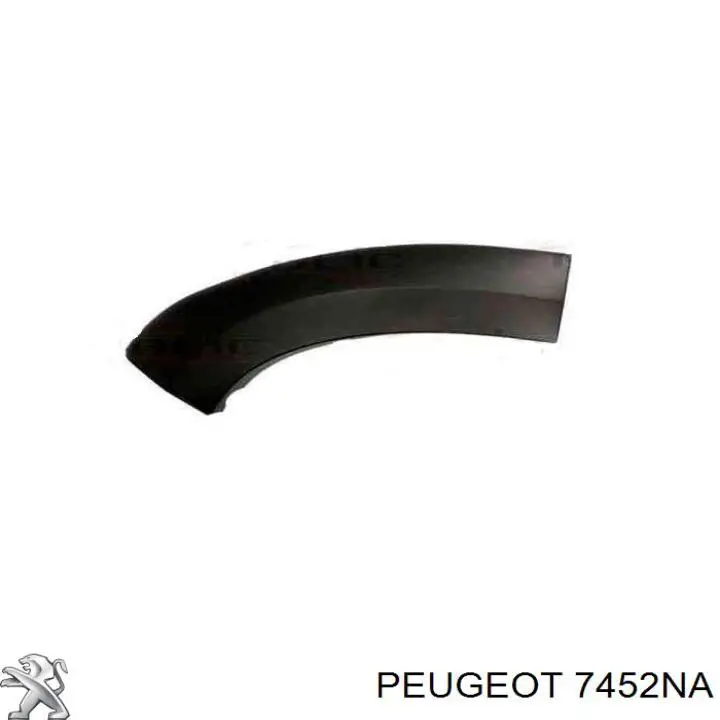 Купити 7452NA Peugeot/Citroen Накладка бампера переднього, права