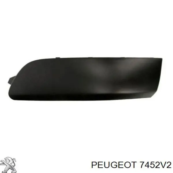 Молдинг заднього бампера, лівий Peugeot/Citroen 7452V2 ціна, від 10.78 USD