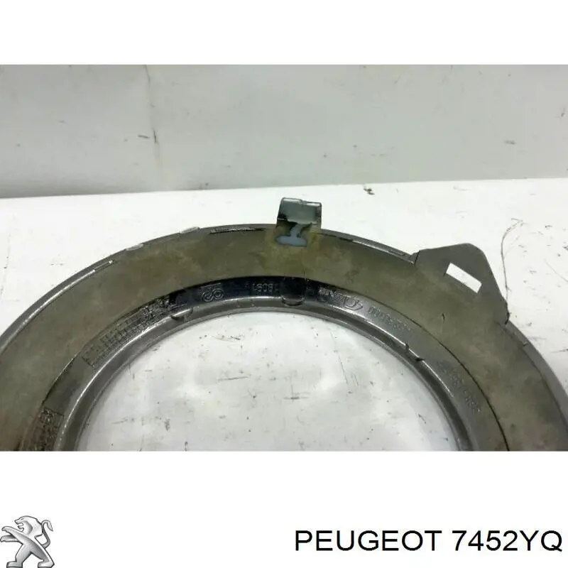Ободок/окантовка фари протитуманної, лівий Peugeot/Citroen 7452YQ ціна, від 211.18 USD