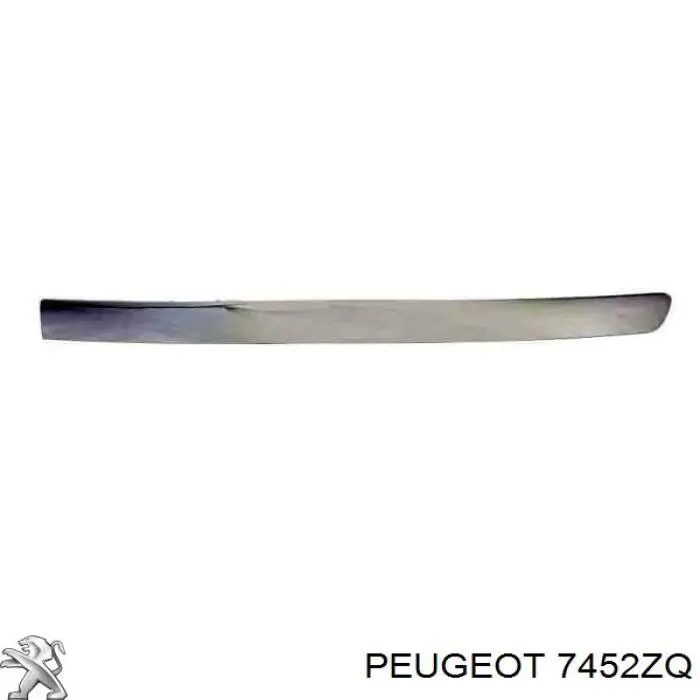 Молдинг решітка бампера переднього Peugeot/Citroen 7452ZQ ціна, від 52.29 USD