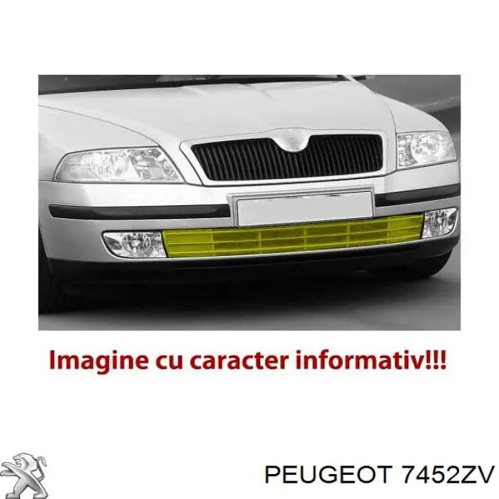 Решітка переднього бампера, права FPS FP5508926 ціна, від 6.86 USD
