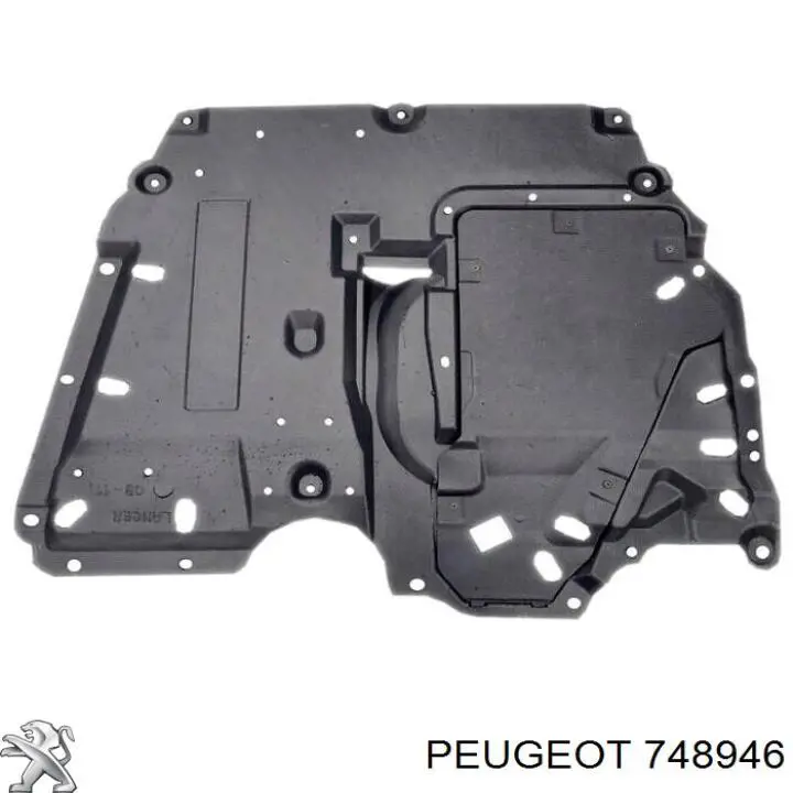 748946 Peugeot/Citroen Утеплювач капота