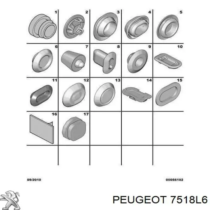  00007518L6 Peugeot/Citroen