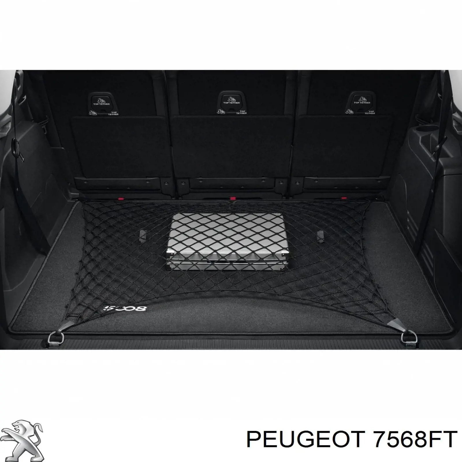 Сітка багажника Peugeot/Citroen 7568FT ціна, від 20.18 USD