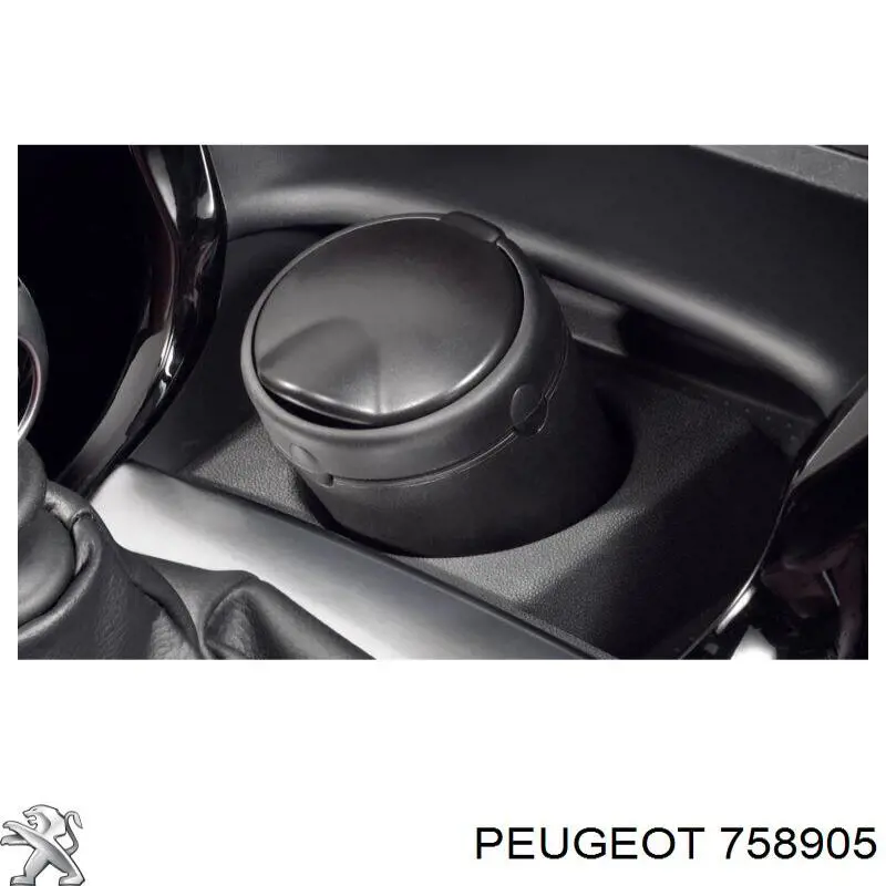 Попільничка центральної консолі Peugeot/Citroen 758905 ціна, від 6.98 USD