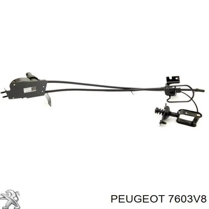 Лебідка запасного колеса Peugeot/Citroen 7603V8