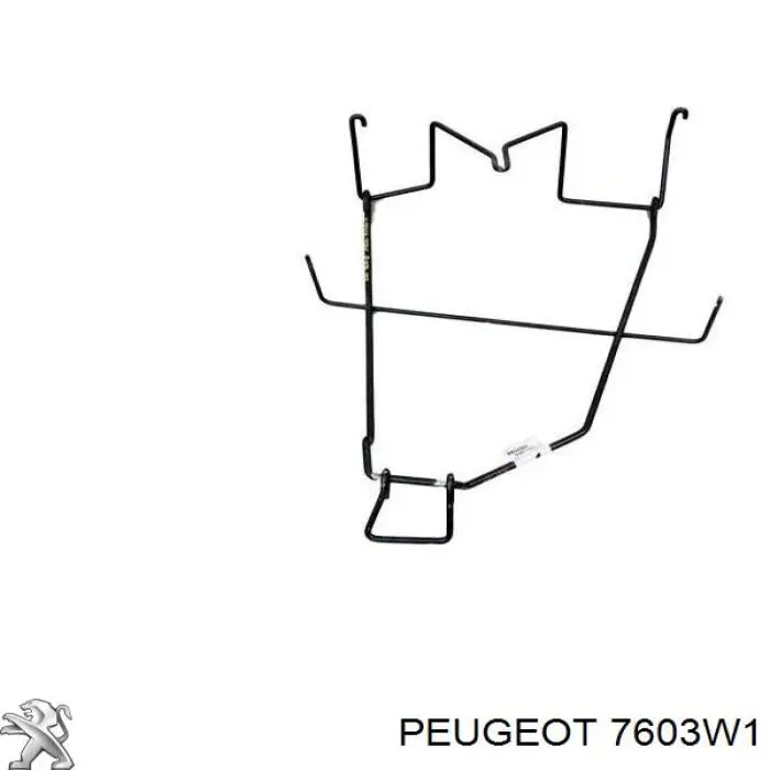 7603W1 Peugeot/Citroen Лебідка запаски