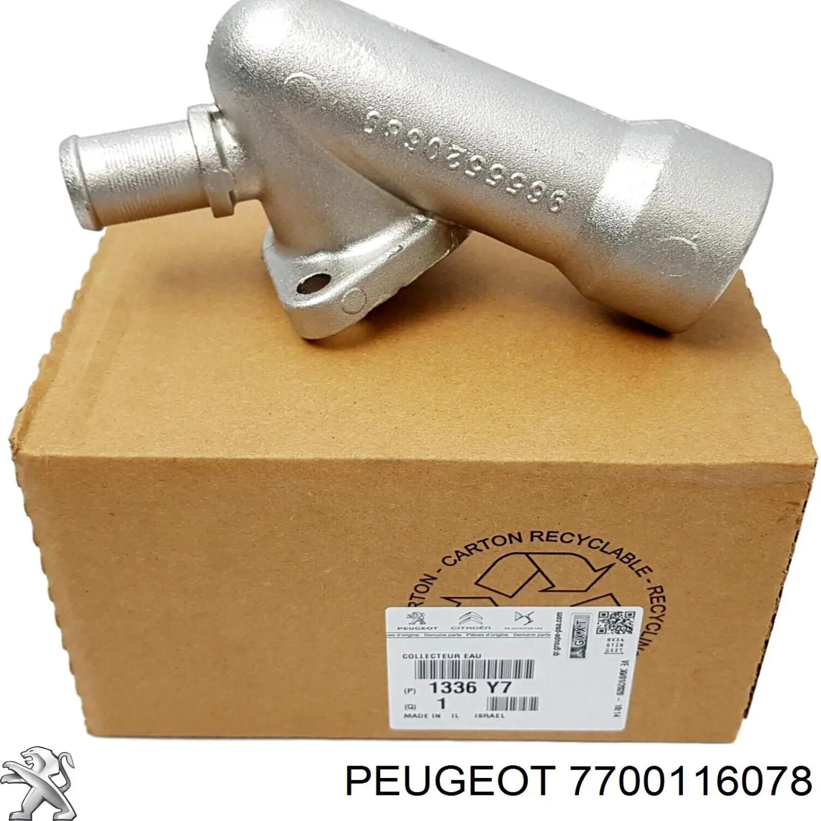 Кожух термостата Peugeot/Citroen 7700116078 ціна, від 19.61 USD