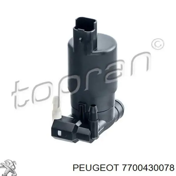 Купити 7700430078 Peugeot/Citroen Мотор омивача лобового скла