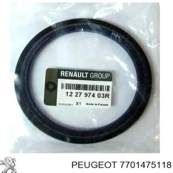 Прокладка радіатора масляного 7701475118 Peugeot/Citroen