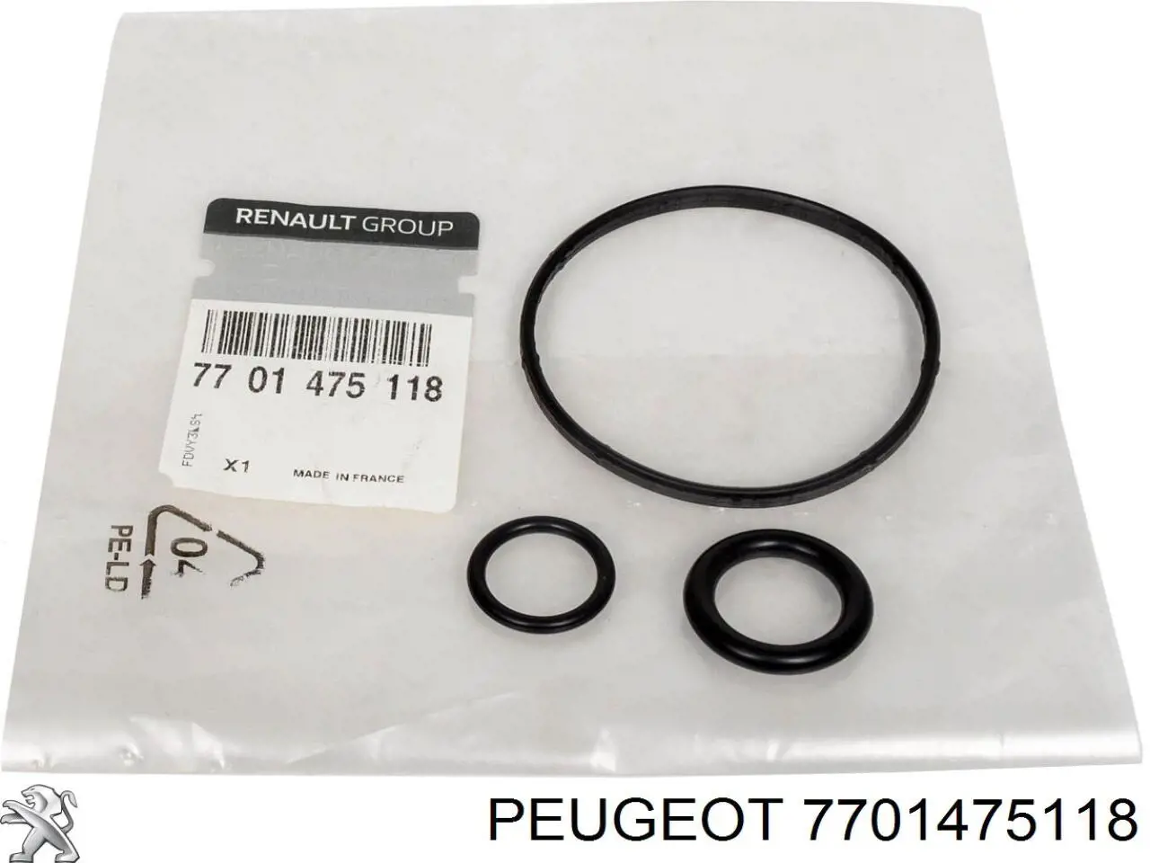 Прокладка радіатора масляного Peugeot/Citroen 7701475118 ціна, від 9.13 USD