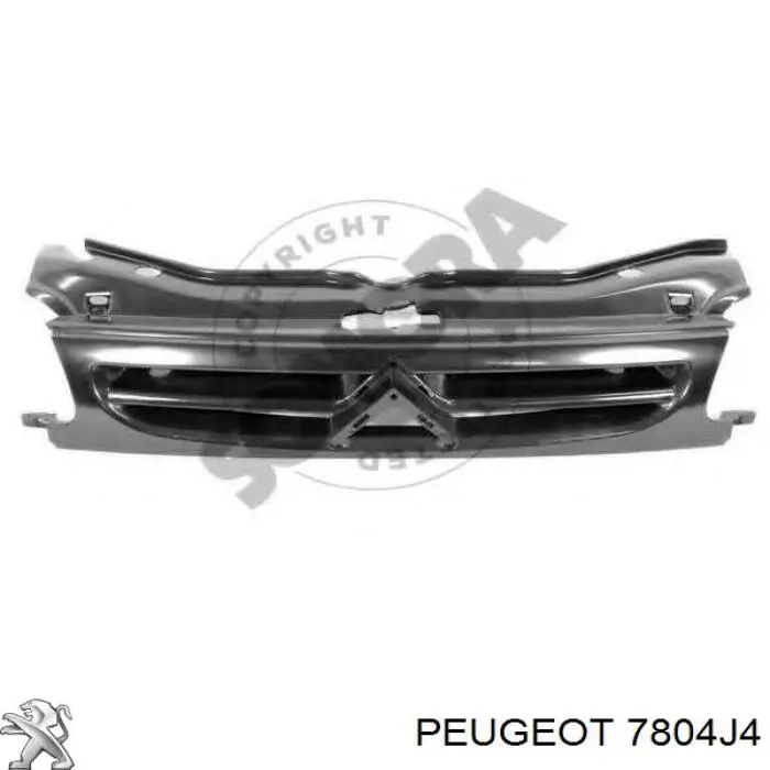 Купити 7804J4 Peugeot/Citroen Захисна решітка радіатора