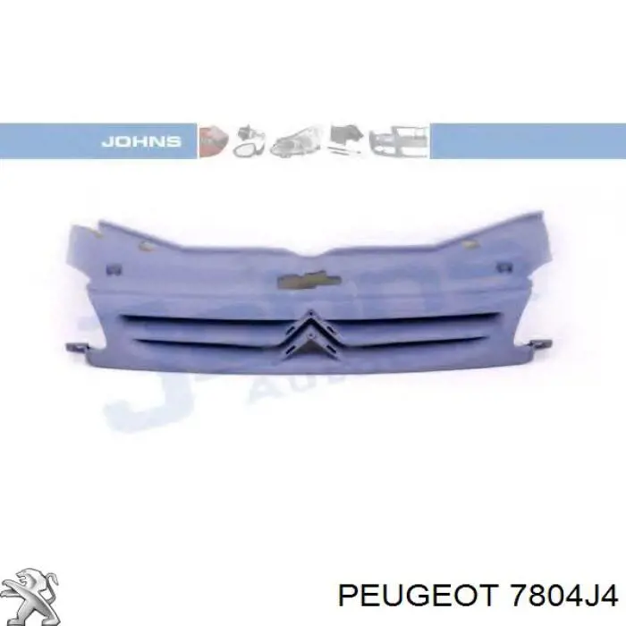 7804J4 Peugeot/Citroen решітка радіатора