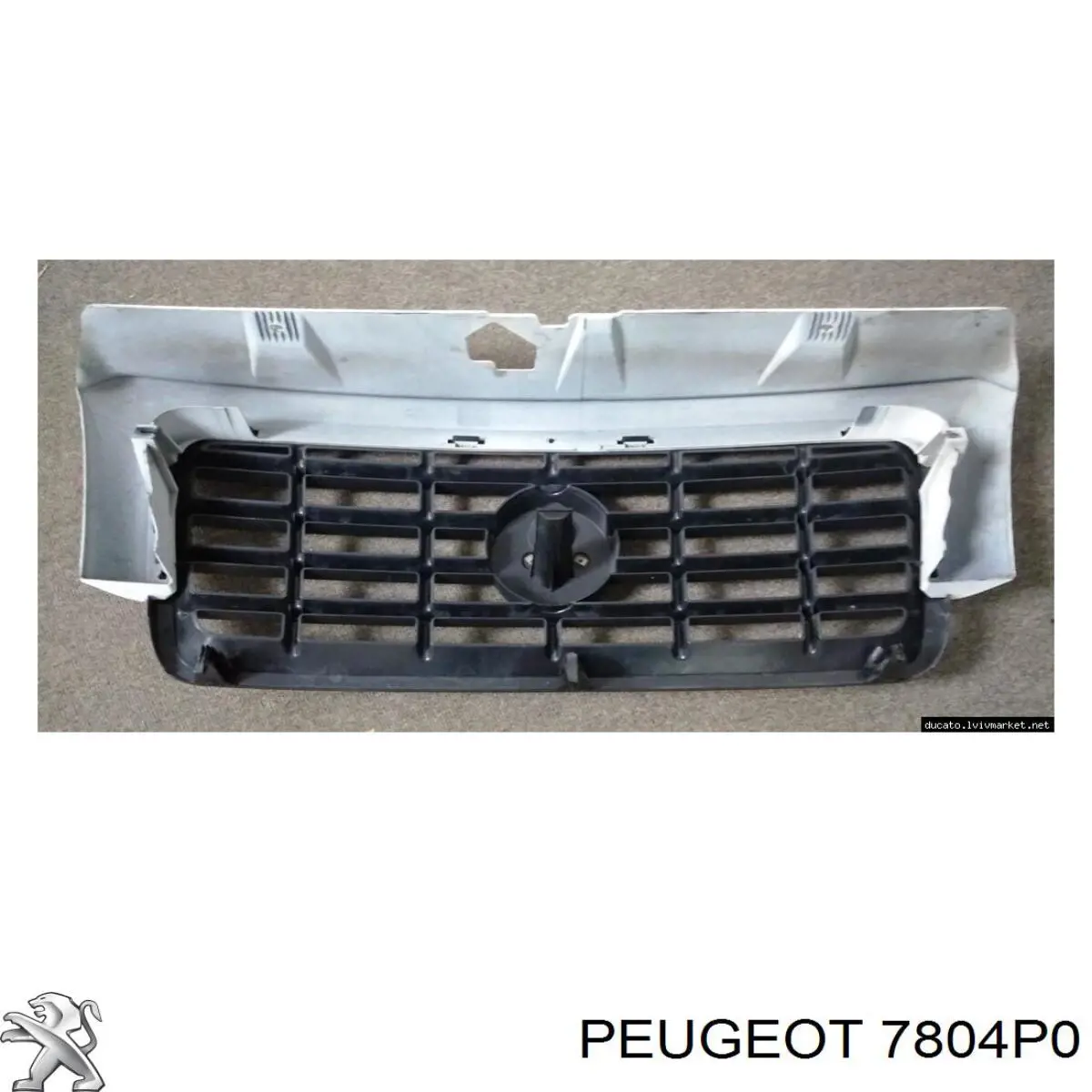 Купити 7804P0 Peugeot/Citroen Накладка (рамка) решітки радіатора