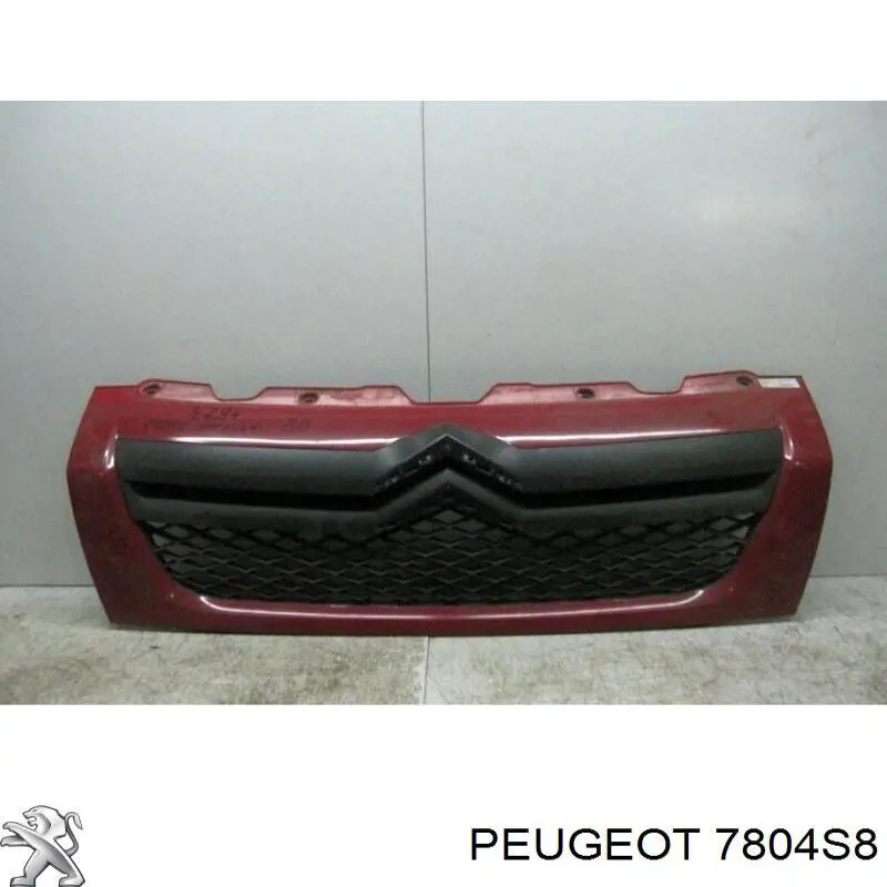 7804S8 Peugeot/Citroen Решітка радіатора