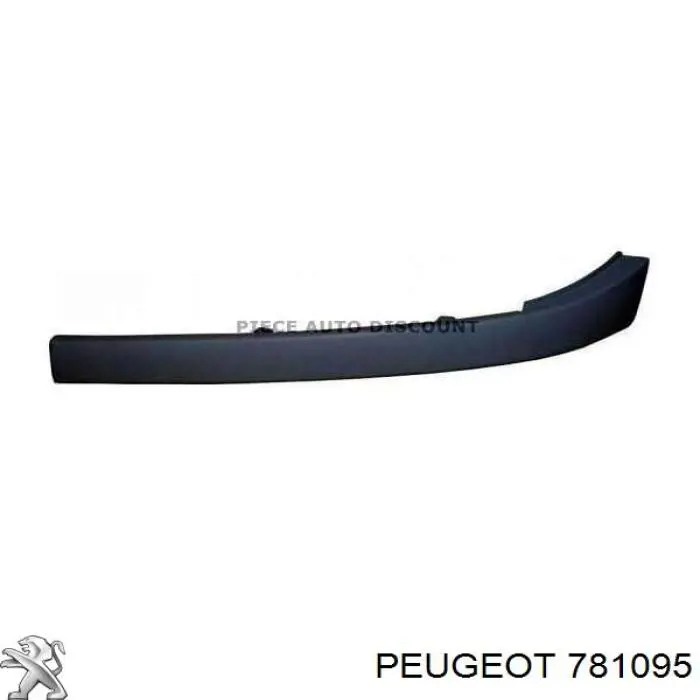 Вія (накладка) лівої фари PPG07020HAL Signeda