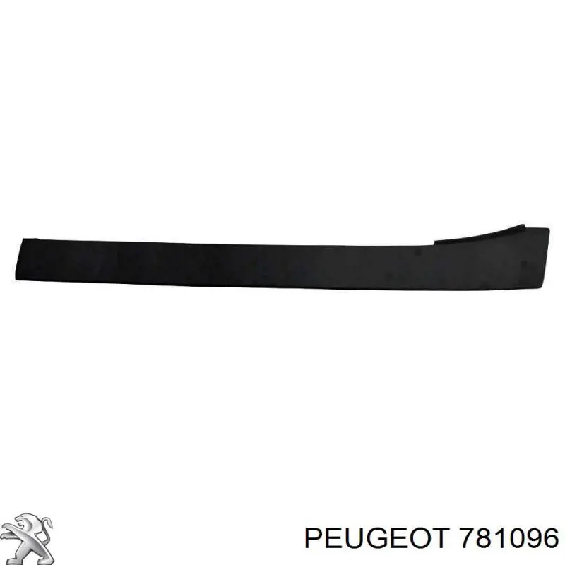 Купити 781096 Peugeot/Citroen Вія (накладка) правої фари