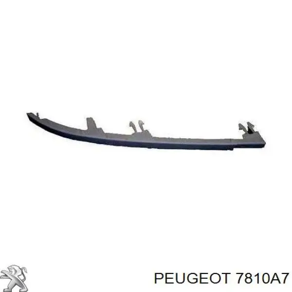 7810A7 Peugeot/Citroen Вія (накладка) правої фари