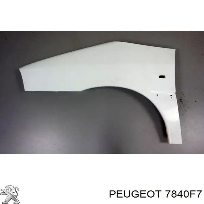 Ліве переднє крило Peugeot/Citroen 7840F7 ціна, від 51.27 USD