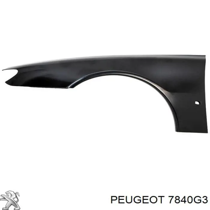 7840G3 Peugeot/Citroen Переднє ліве крило