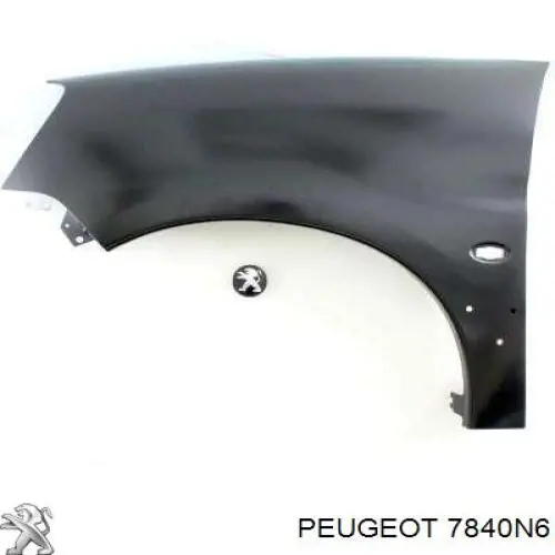 Ліве переднє крило Peugeot/Citroen 7840N6 ціна, від 44.12 USD