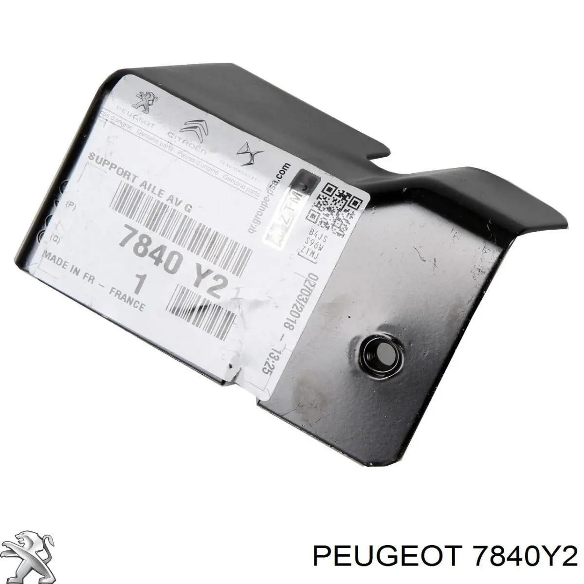 Кронштейн кріплення крила переднього лівого, передній Peugeot/Citroen 7840Y2 ціна, від 43.51 USD