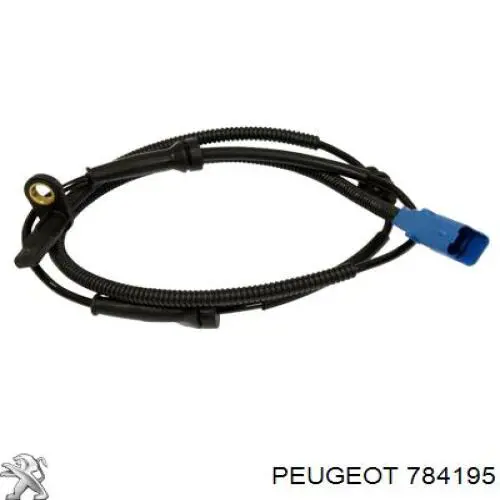 784195 Peugeot/Citroen Крило переднє праве