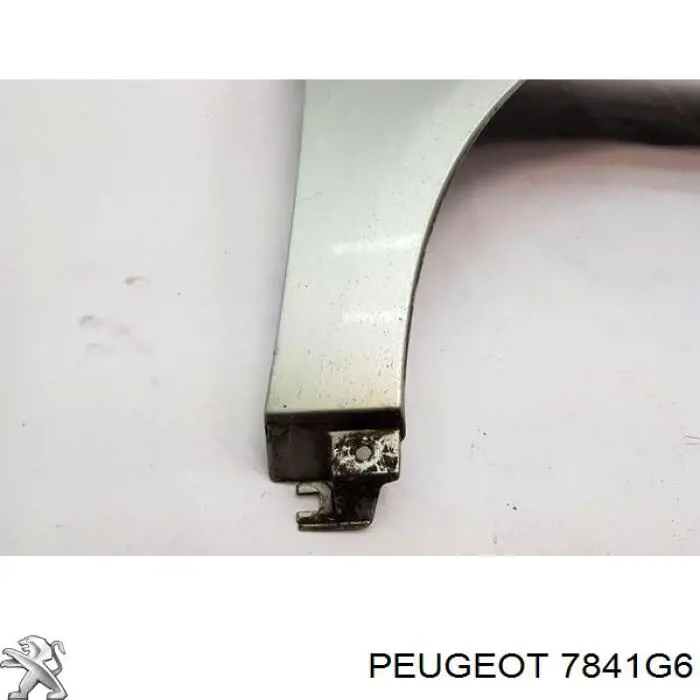 Переднє праве крило Peugeot/Citroen 7841G6