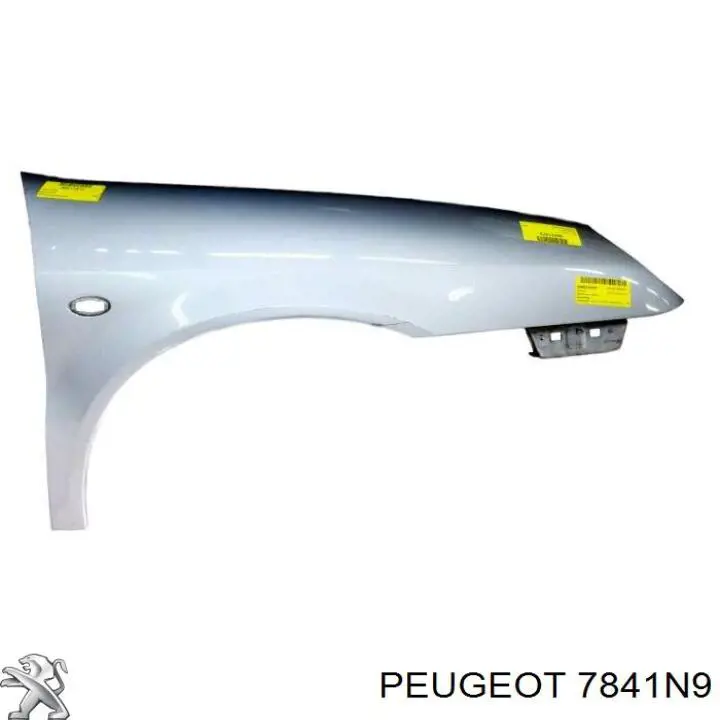 7841N9 Peugeot/Citroen крило переднє праве