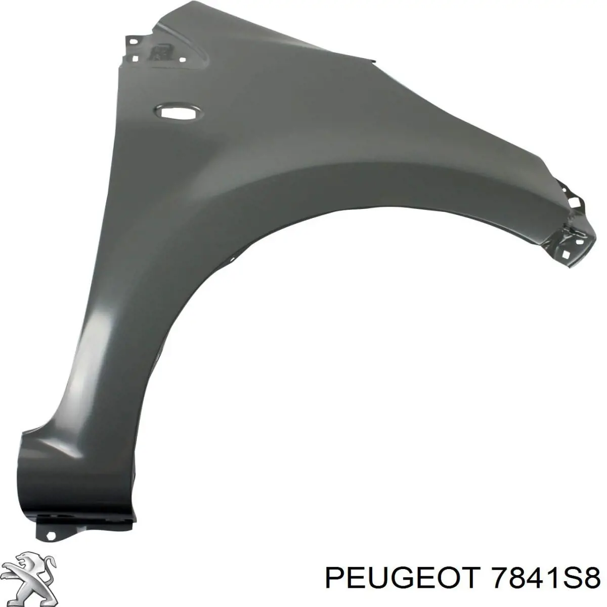 7841S8 Peugeot/Citroen крило переднє праве