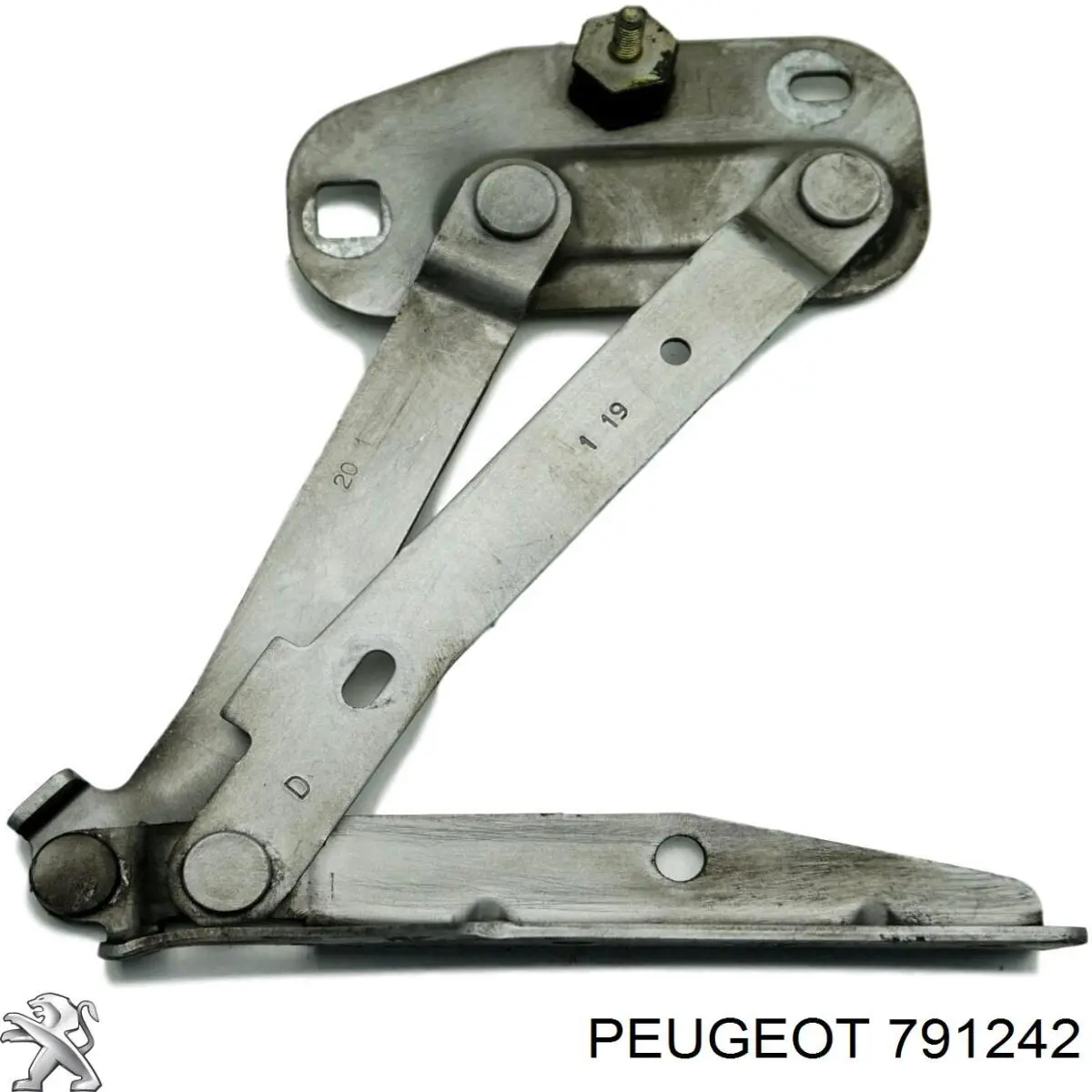 791242 Peugeot/Citroen петля капота, права