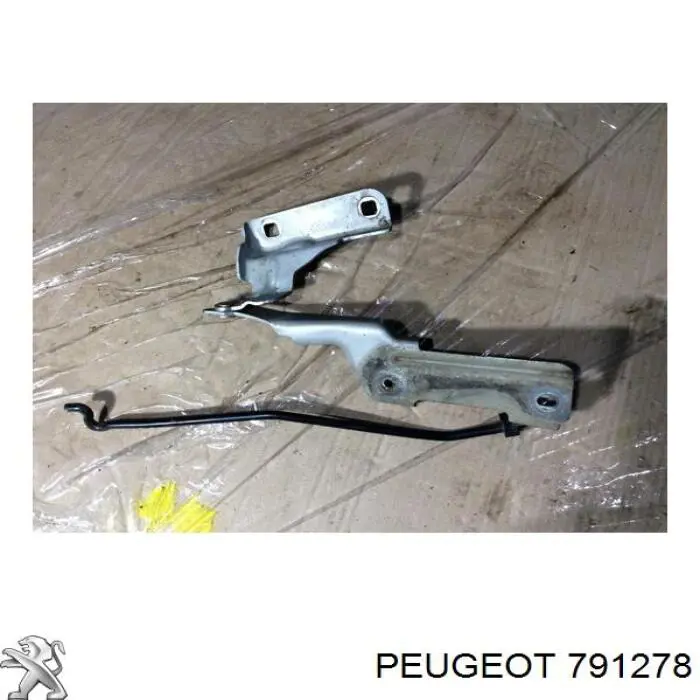 791278 Peugeot/Citroen Завіс капота, лівий