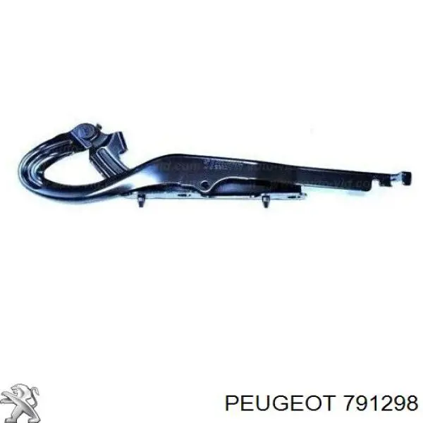 Петля капота, права на Peugeot 207 (WK)