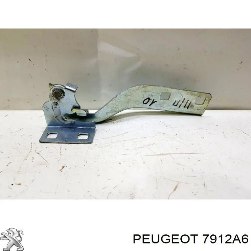 7912A6 Peugeot/Citroen петля капота, права