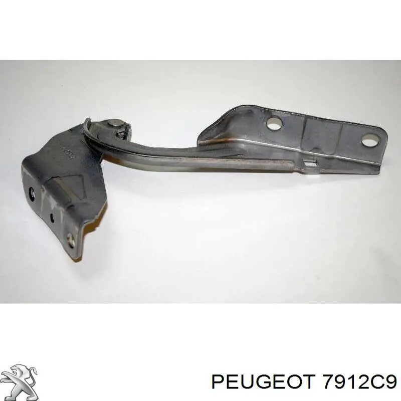 7912C9 Peugeot/Citroen Завіс капота, лівий