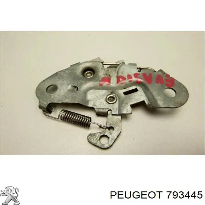 Замок капота Peugeot/Citroen 793445 ціна, від 4.36 USD