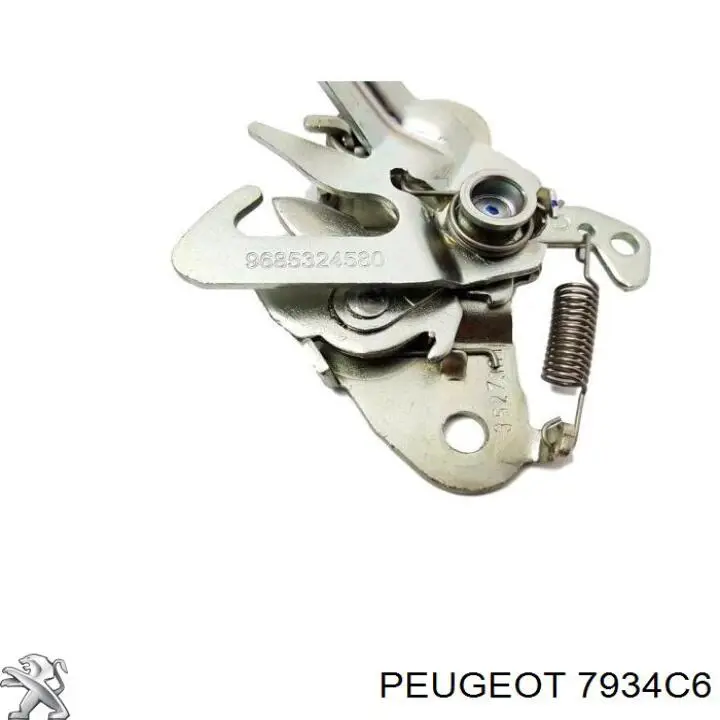 Купити 7934C6 Peugeot/Citroen Замок капота