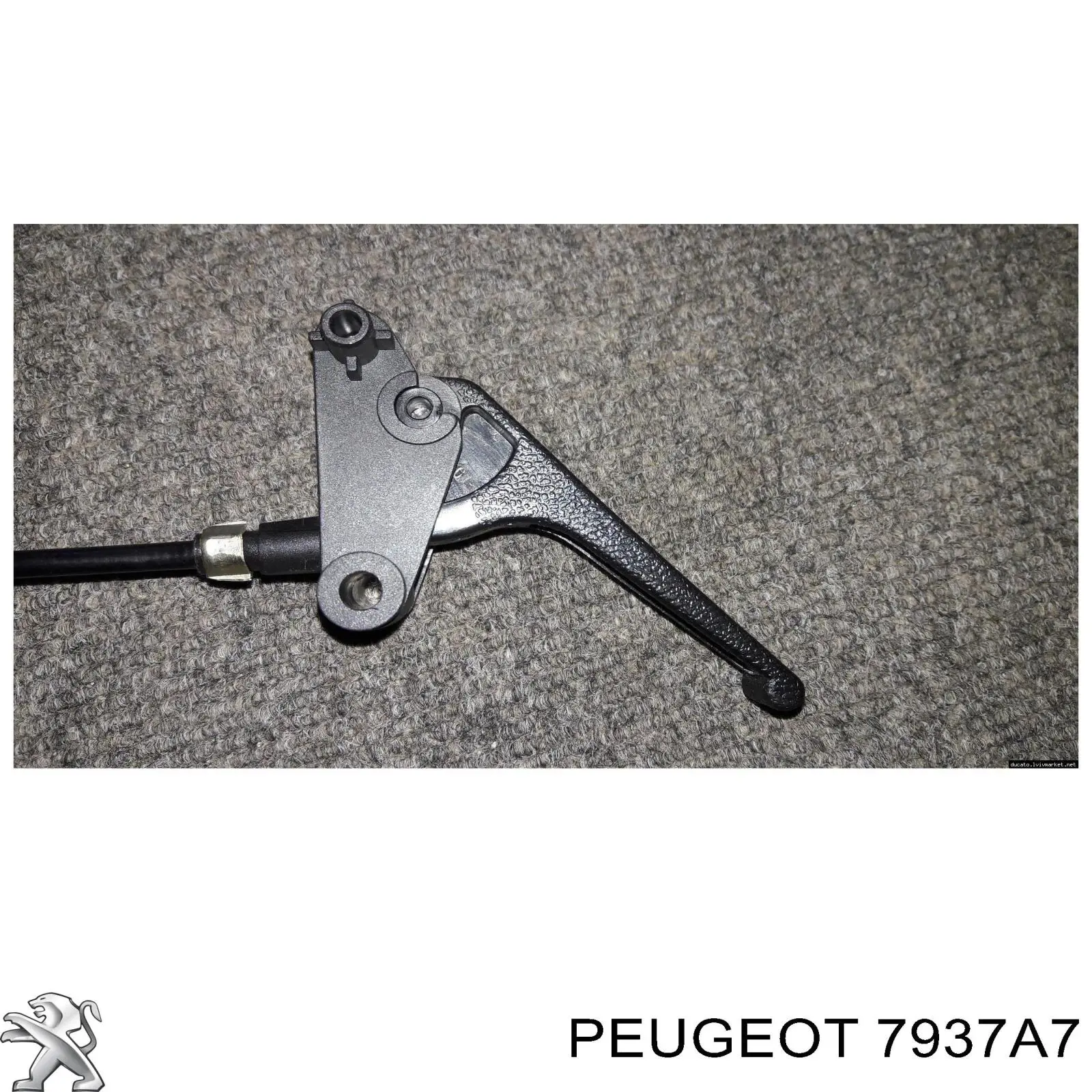 Купити 7937A7 Peugeot/Citroen Трос капота