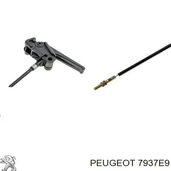 Купити 7937E9 Peugeot/Citroen Трос капота