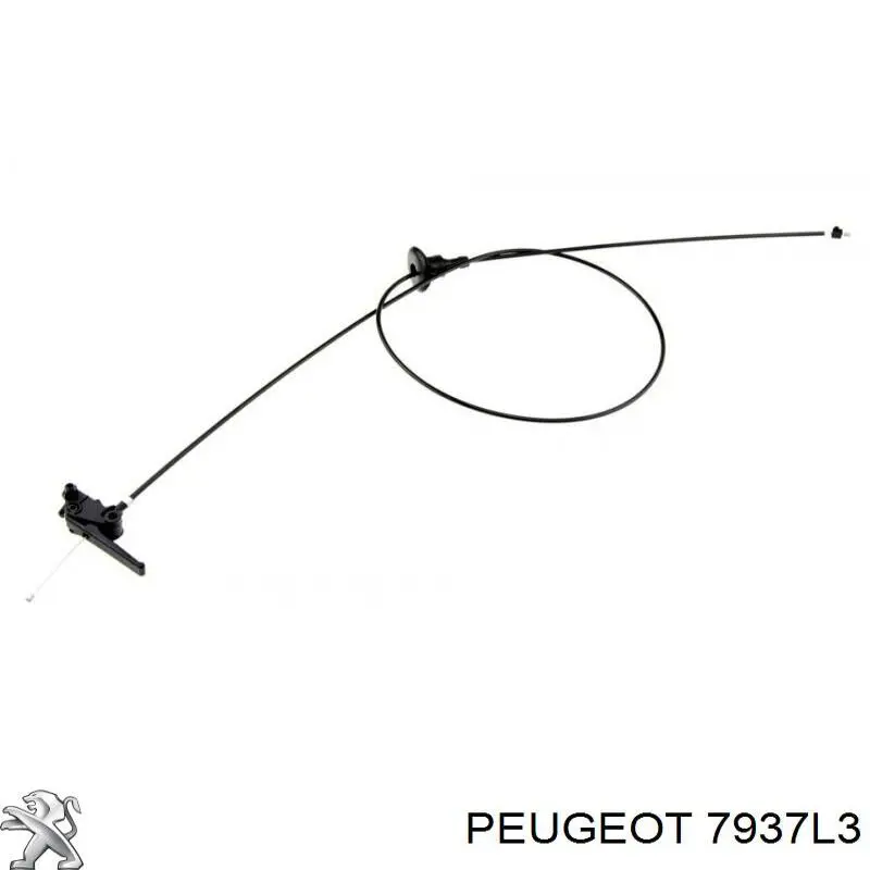 Купити 7937H3 Peugeot/Citroen Трос капота