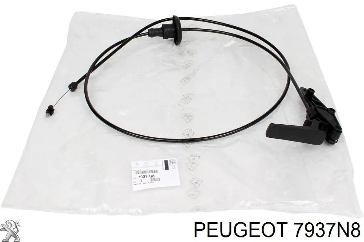 Трос відкриття капота Peugeot/Citroen 00007937W7 ціна, від 25.13 USD