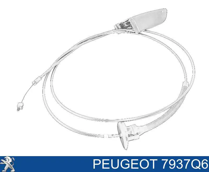 Трос відкриття капота Peugeot/Citroen 7937Q6 ціна, від 22.43 USD