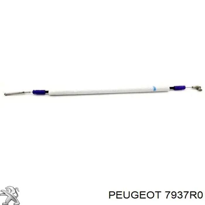 Трос відкриття капота, передній Peugeot/Citroen 7937R0