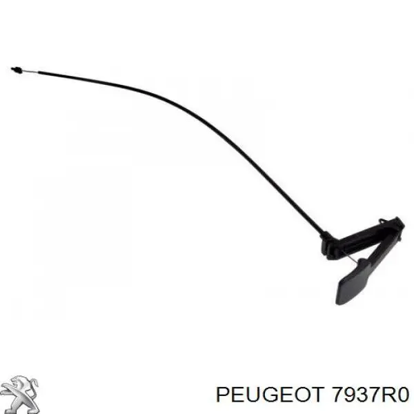 Трос відкриття капота, передній 7937R0 Peugeot/Citroen