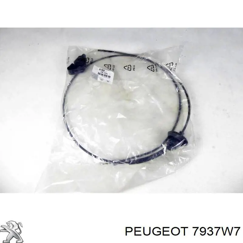 Купити 00007937W7 Peugeot/Citroen Трос капота