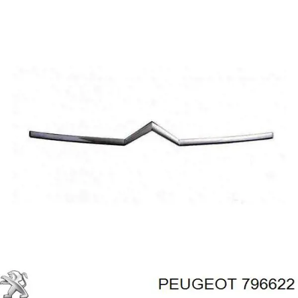 796622 Peugeot/Citroen Ободок решітки радіатора